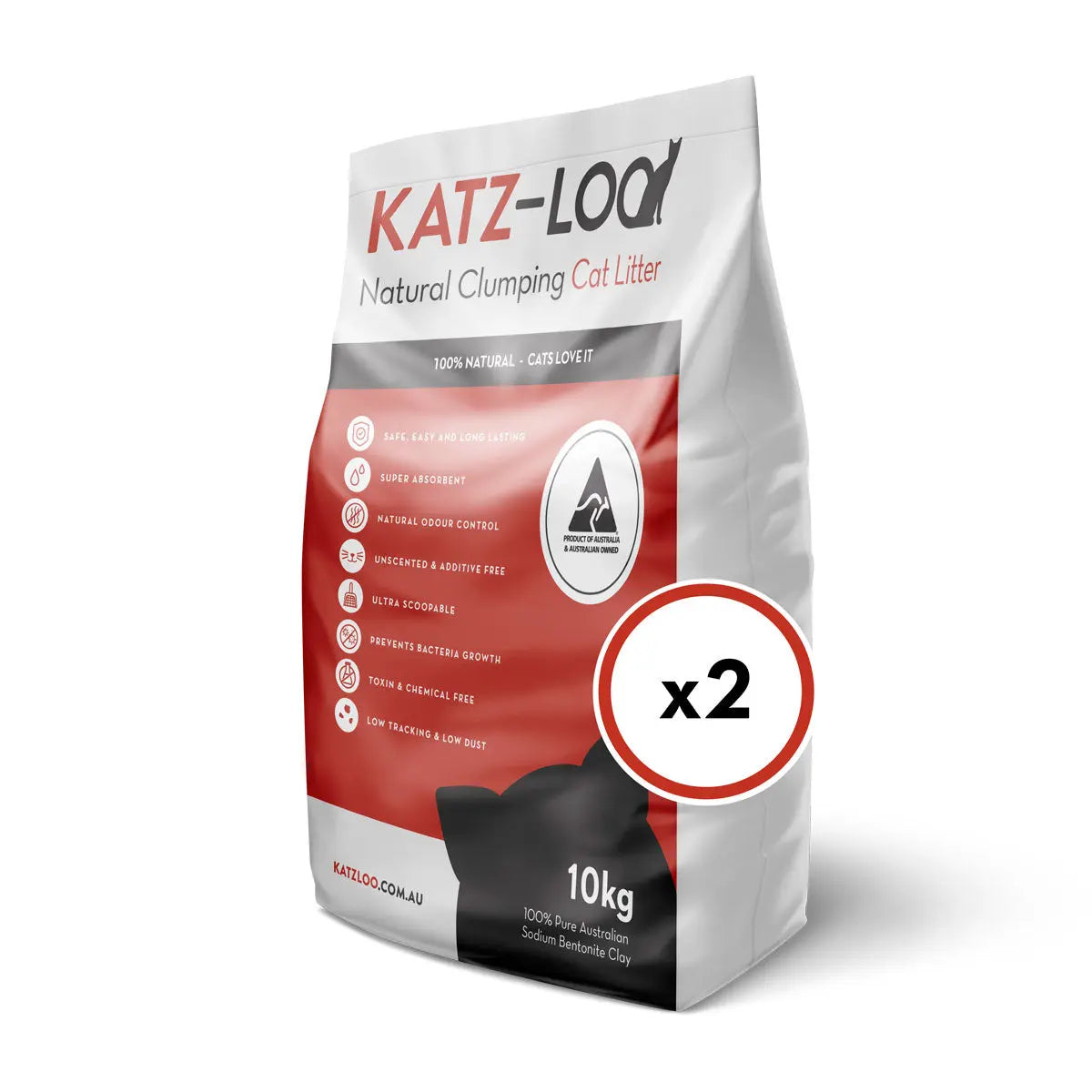 Katz-Loo 10kg bag x 2