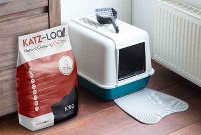 Cat litter tray and Katz Loo litter