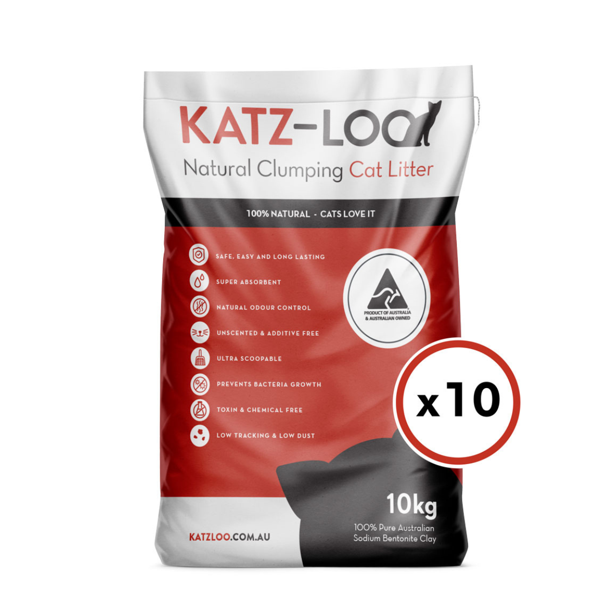 Katz-Loo 10kg bag x 10