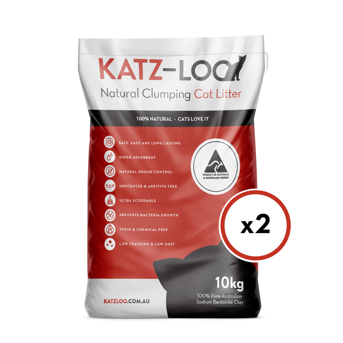 Katz-Loo 10kg bag x 2